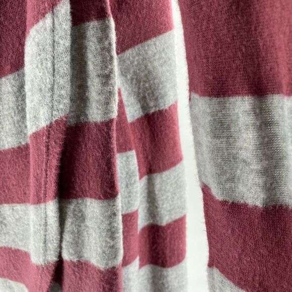 Flamingo Urban Women’s Striped Wrap Criss Cross Sweater Large - Picture 4 of 8